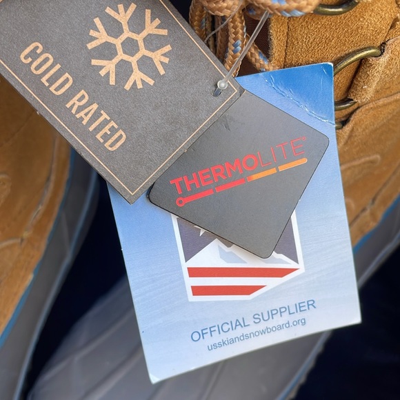 KHOMBU LEATHER MIX / RUBBER LACE UP SNOW / WINTER BOOTS - 9 - NWT ! ❄️ - Picture 8 of 12